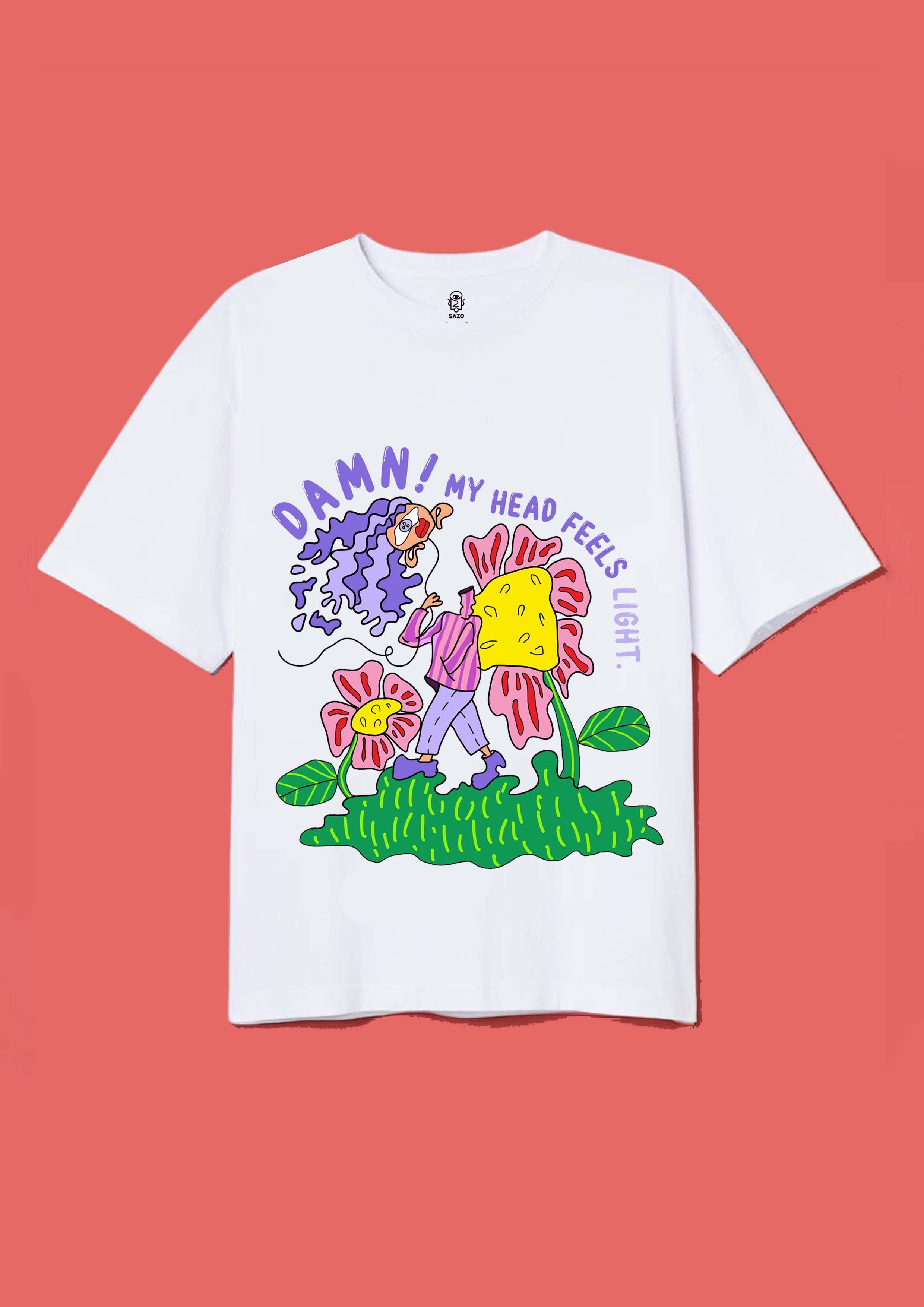 DAMN MY HEAD FEELS LIGHT T-SHIRT [UNISEX]
