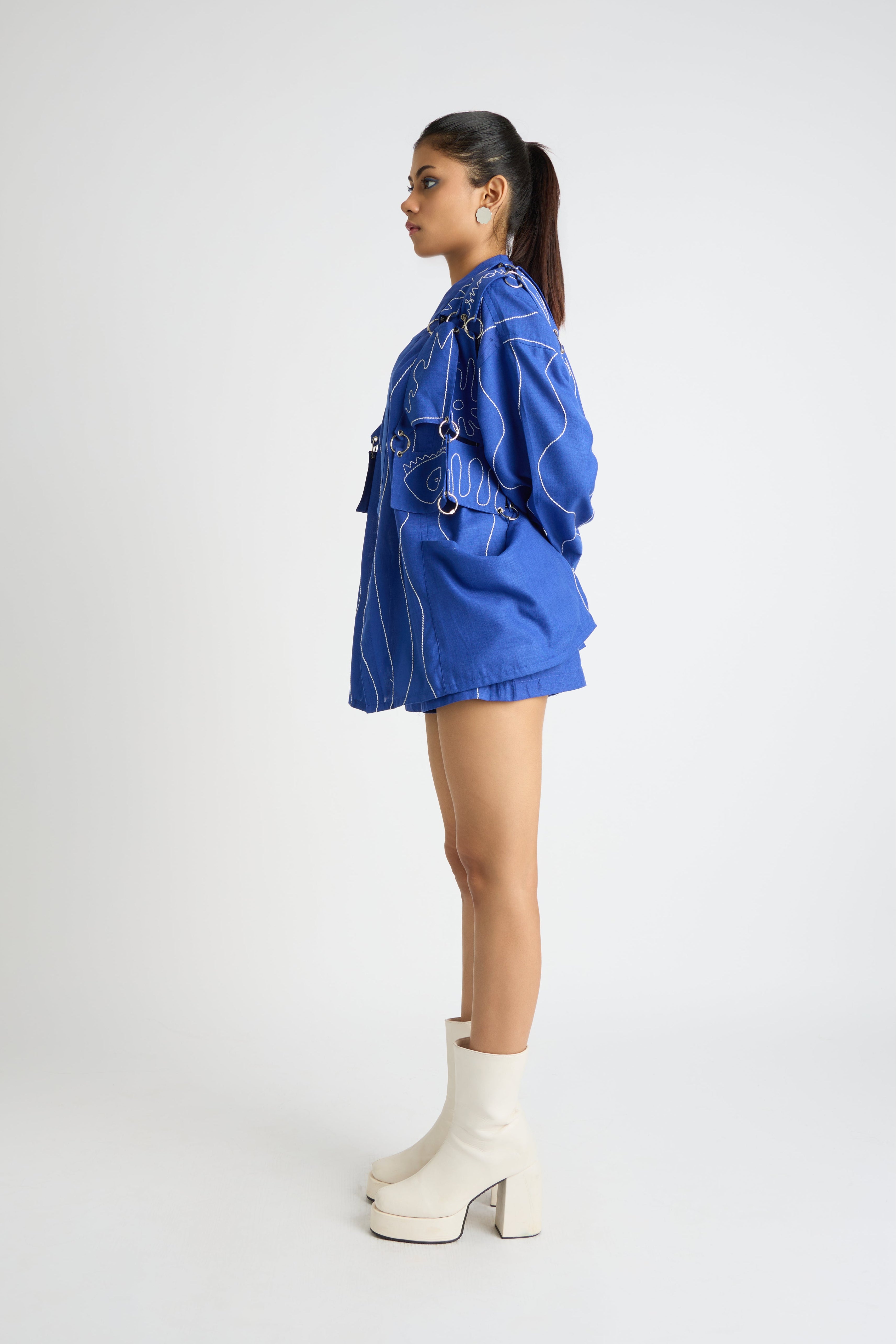 BROKEN BLUE CO-ORD SET
